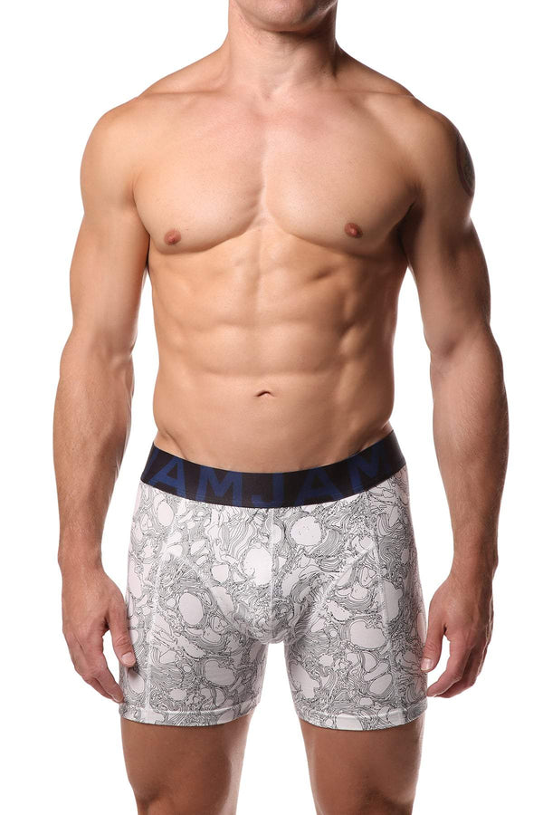 Jam Blue & Black Boxer Brief
