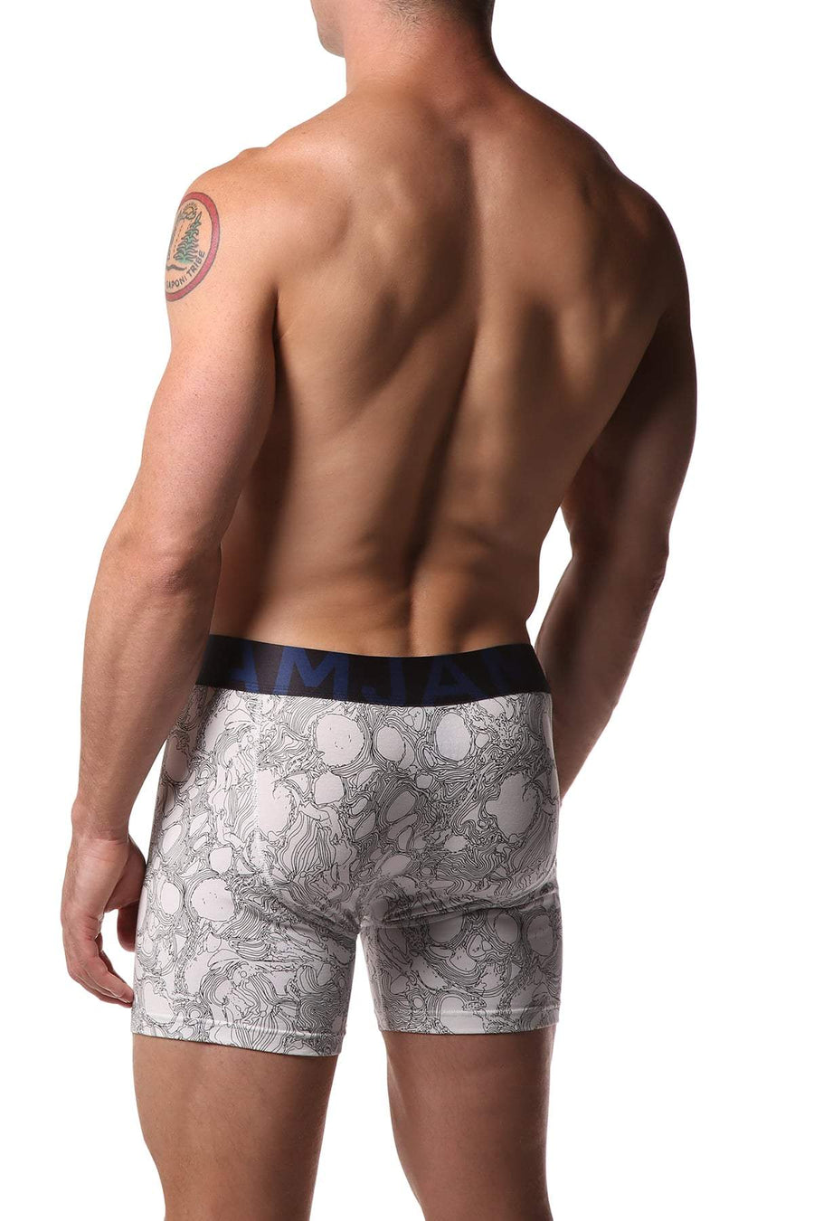 Jam Blue & Black Boxer Brief