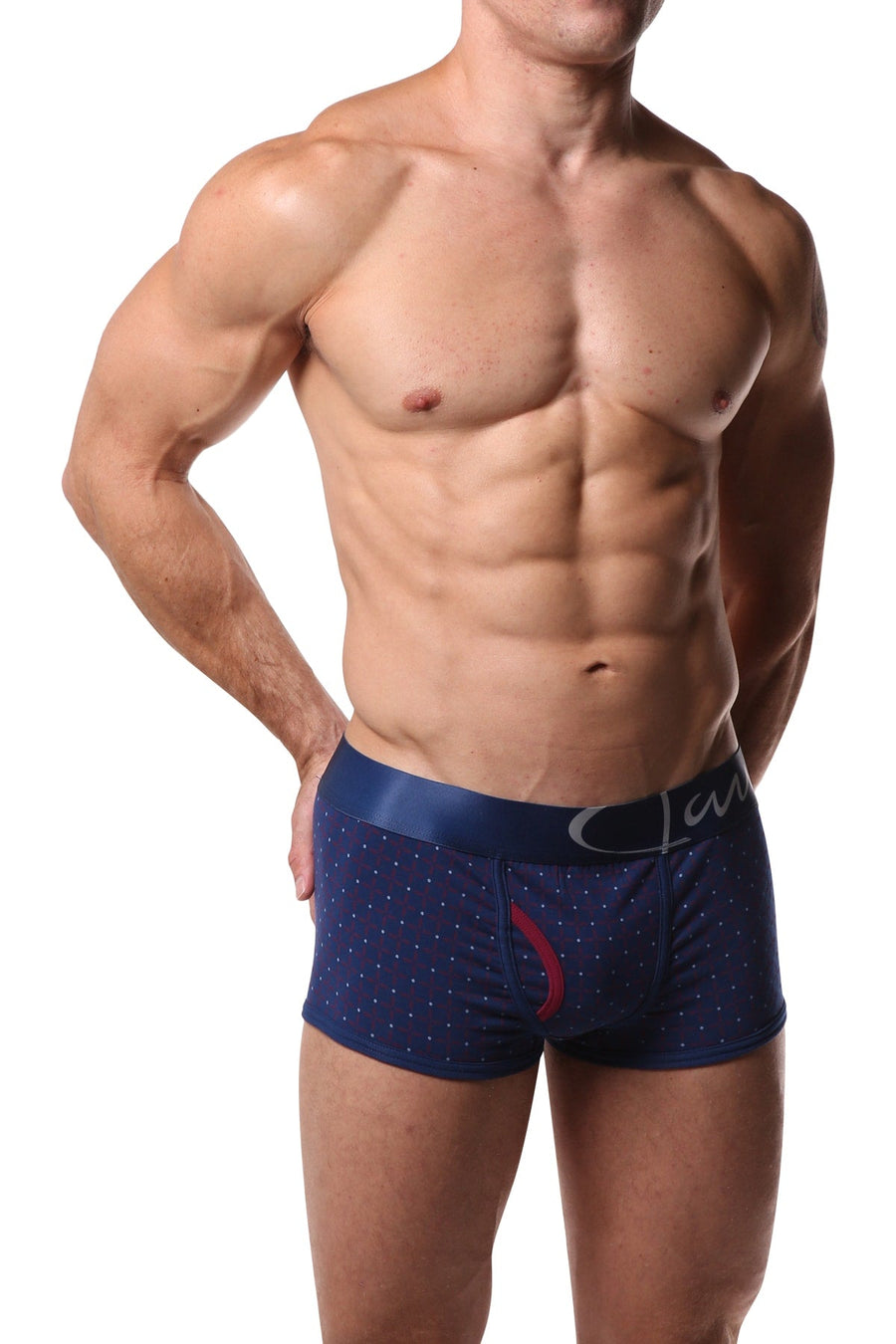 Jam Navy & Red Trunk