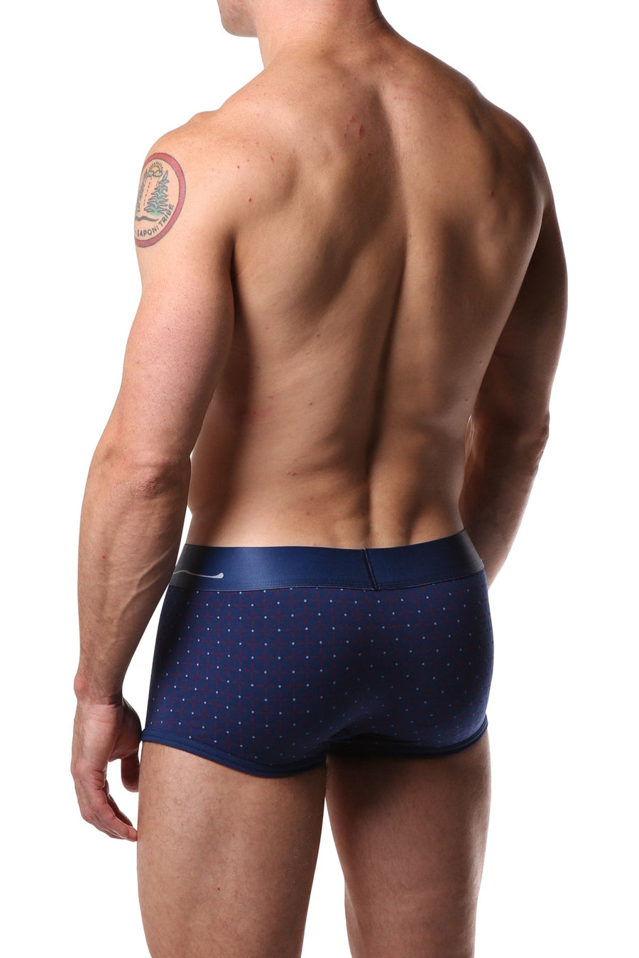 Jam Navy & Red Trunk