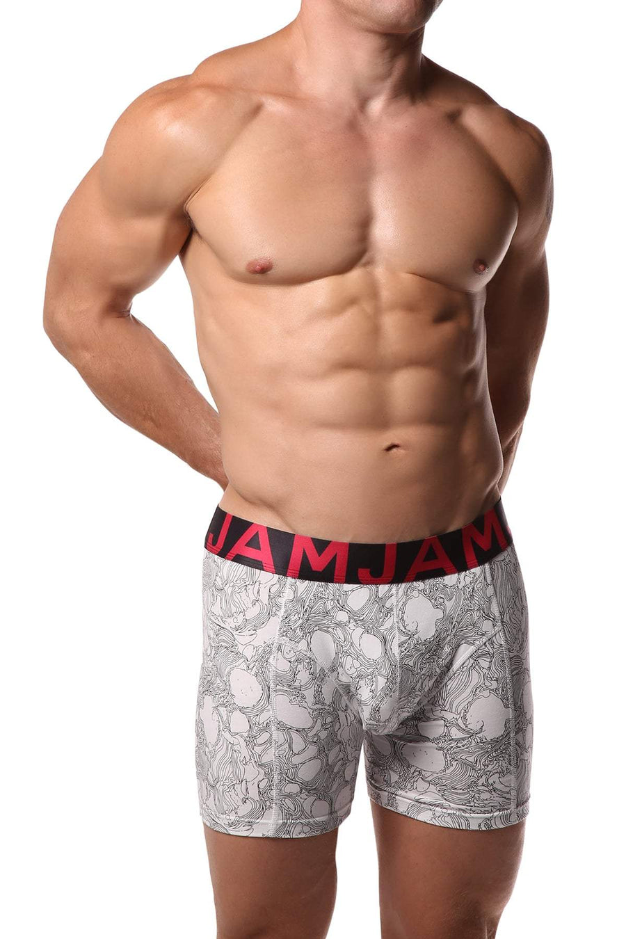 Jam Red & Black Boxer Brief