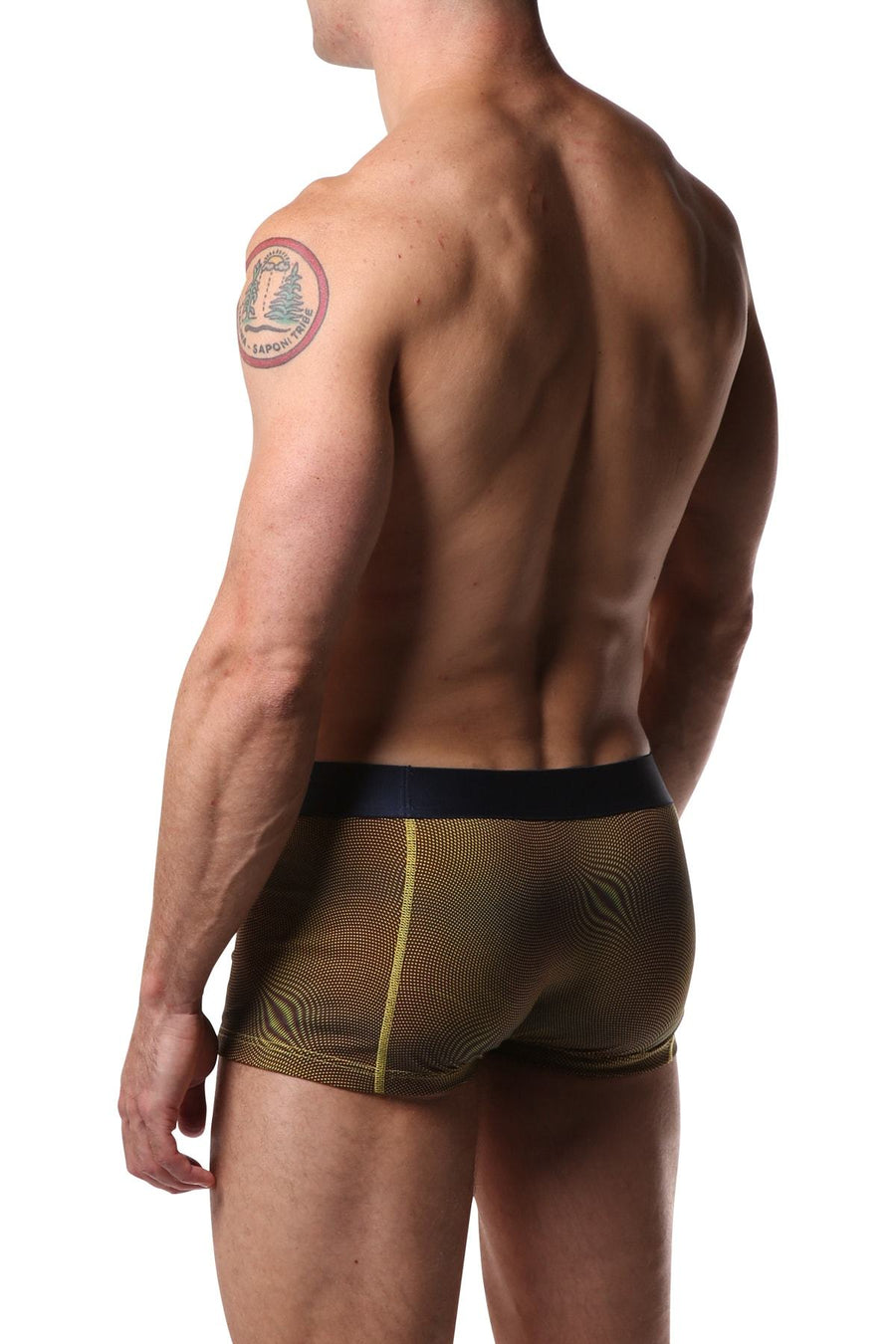 Jam Yellow Print Boxer Trunk