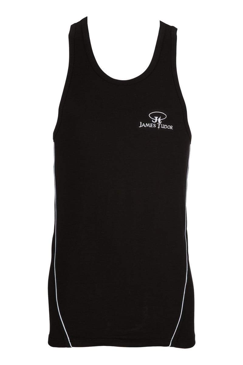 James Tudor Black Sport Tank