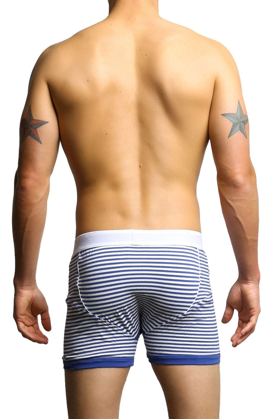 James Tudor Navy & White Regal Boxer