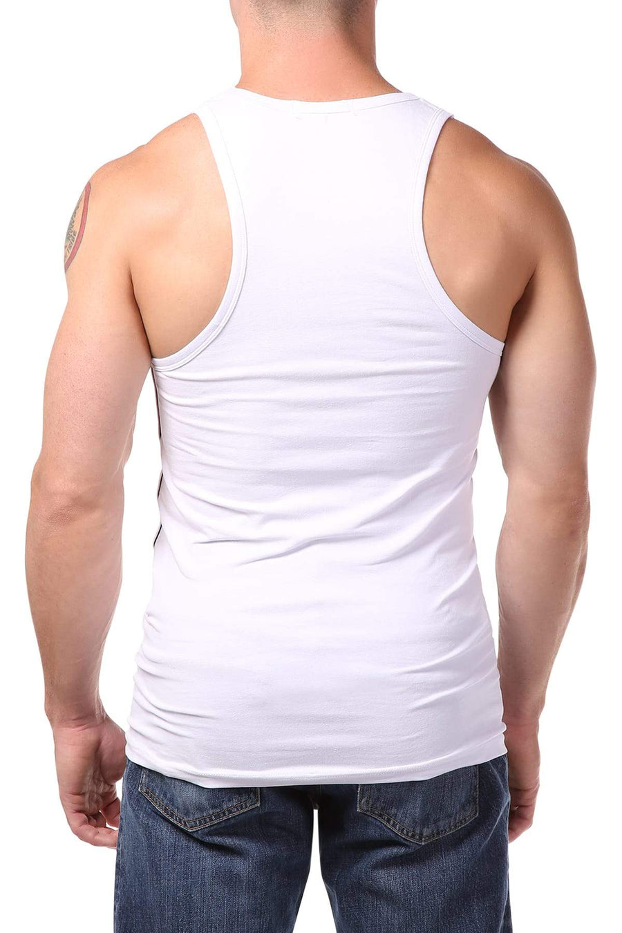 James Tudor White Sport Tank