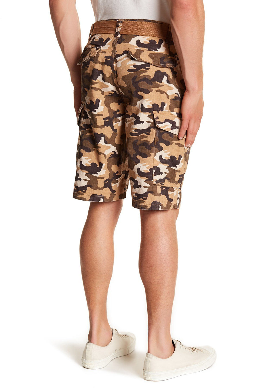 Jeffrey Banks Khaki Camo Cargo Short