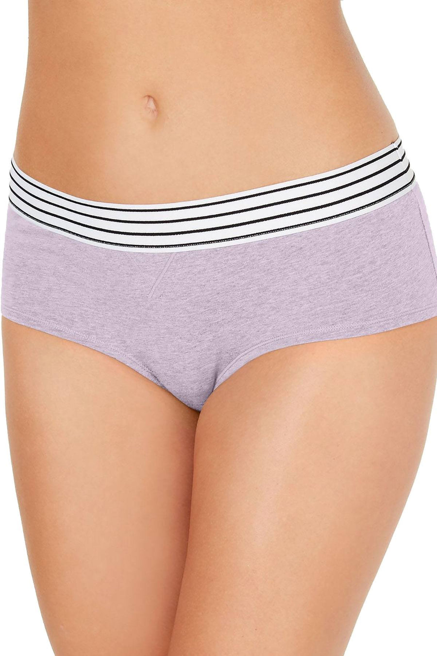 Jenni Elastic Waistband Hipster in Lavender Cloud