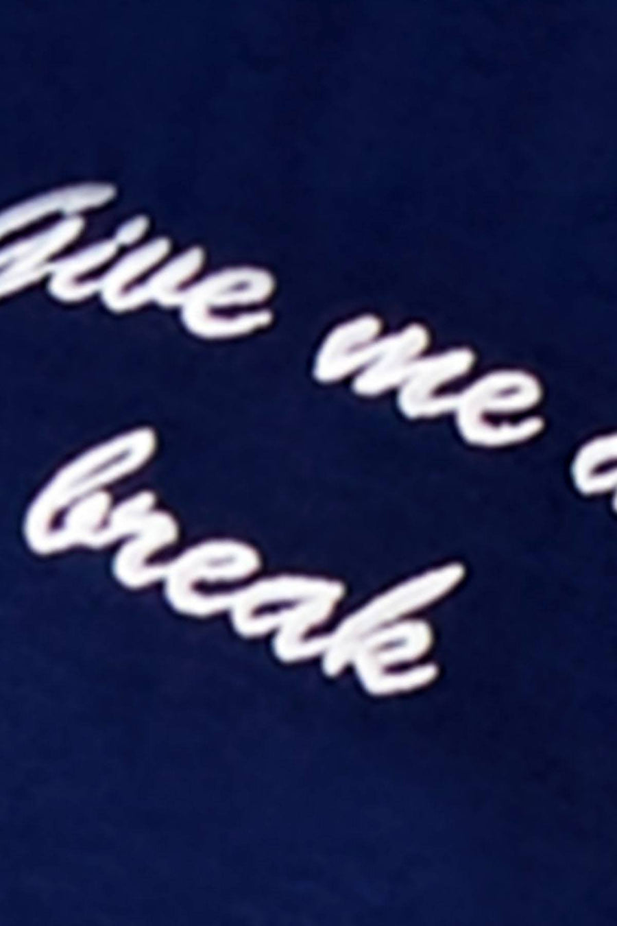 Jenni Embroidered Jersey Knit Robe in Give Me A Break Blue
