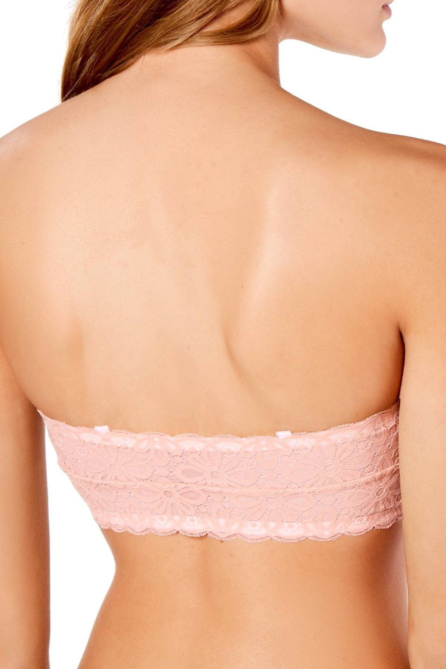Jenni Lace Bandeau Bra in Peachskin