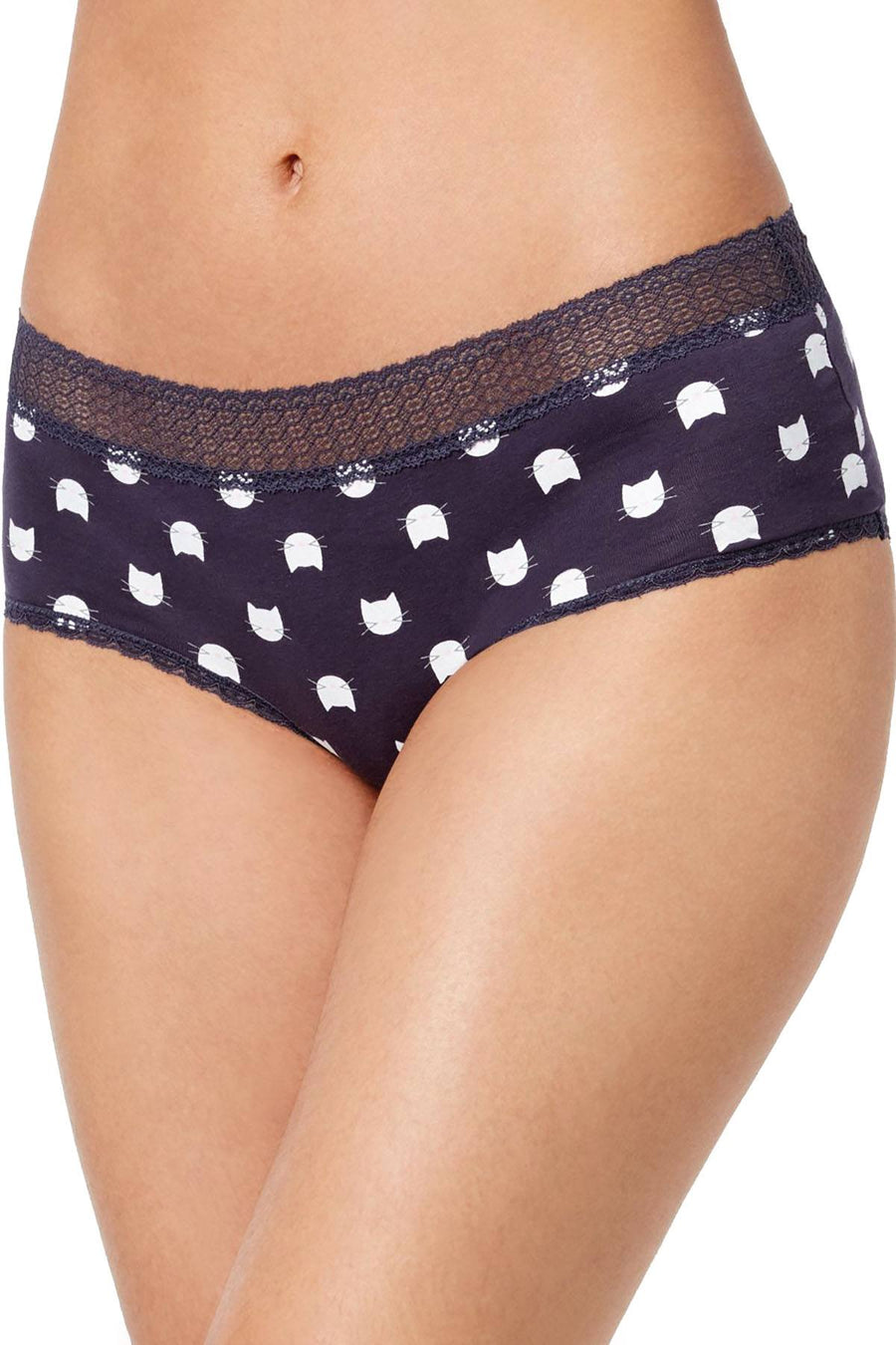 Jenni Lace Waist Hipster in Nairobi Cats