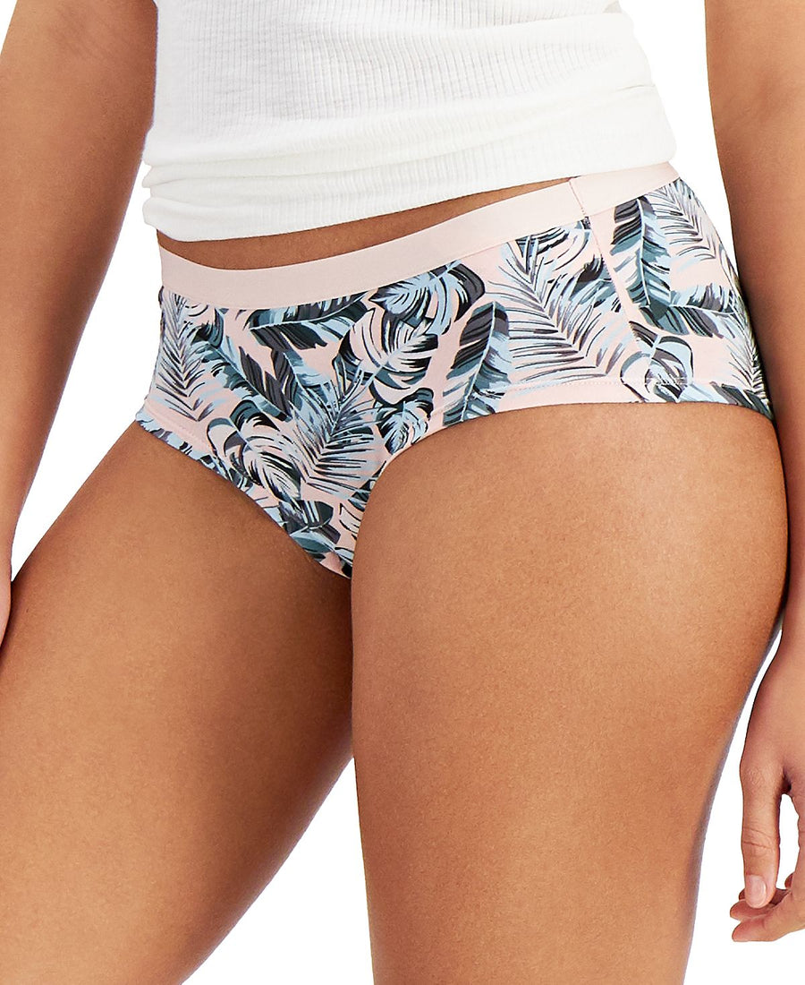 Jenni Leaf-print Hipster Underwear Tropical Leaf