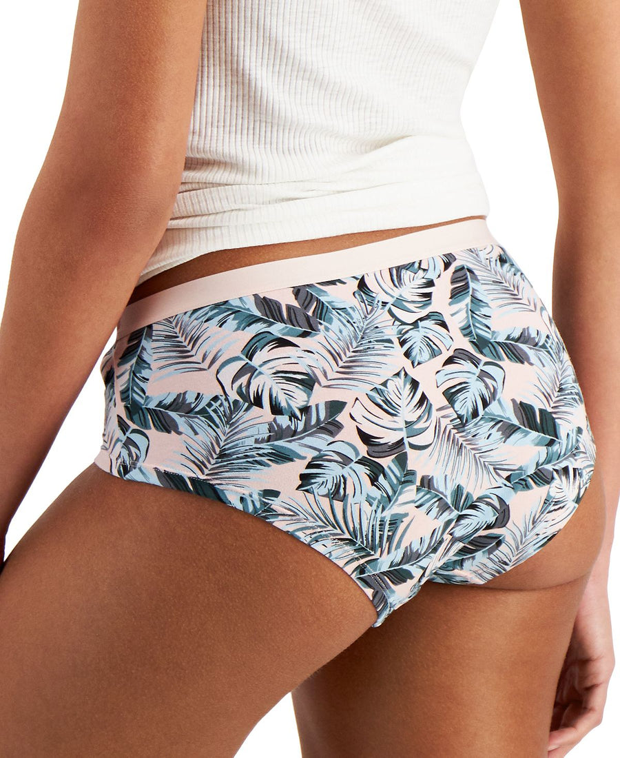 Jenni Leaf-print Hipster Underwear Tropical Leaf