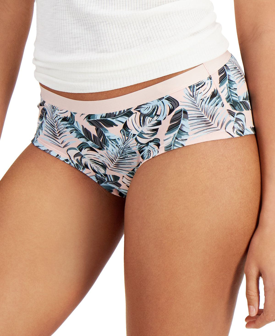 Jenni Leaf-print Hipster Underwear Tropical Leaf