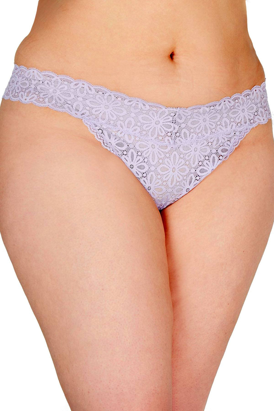 Jenni PLUS Lace Thong in Lavender Sachet