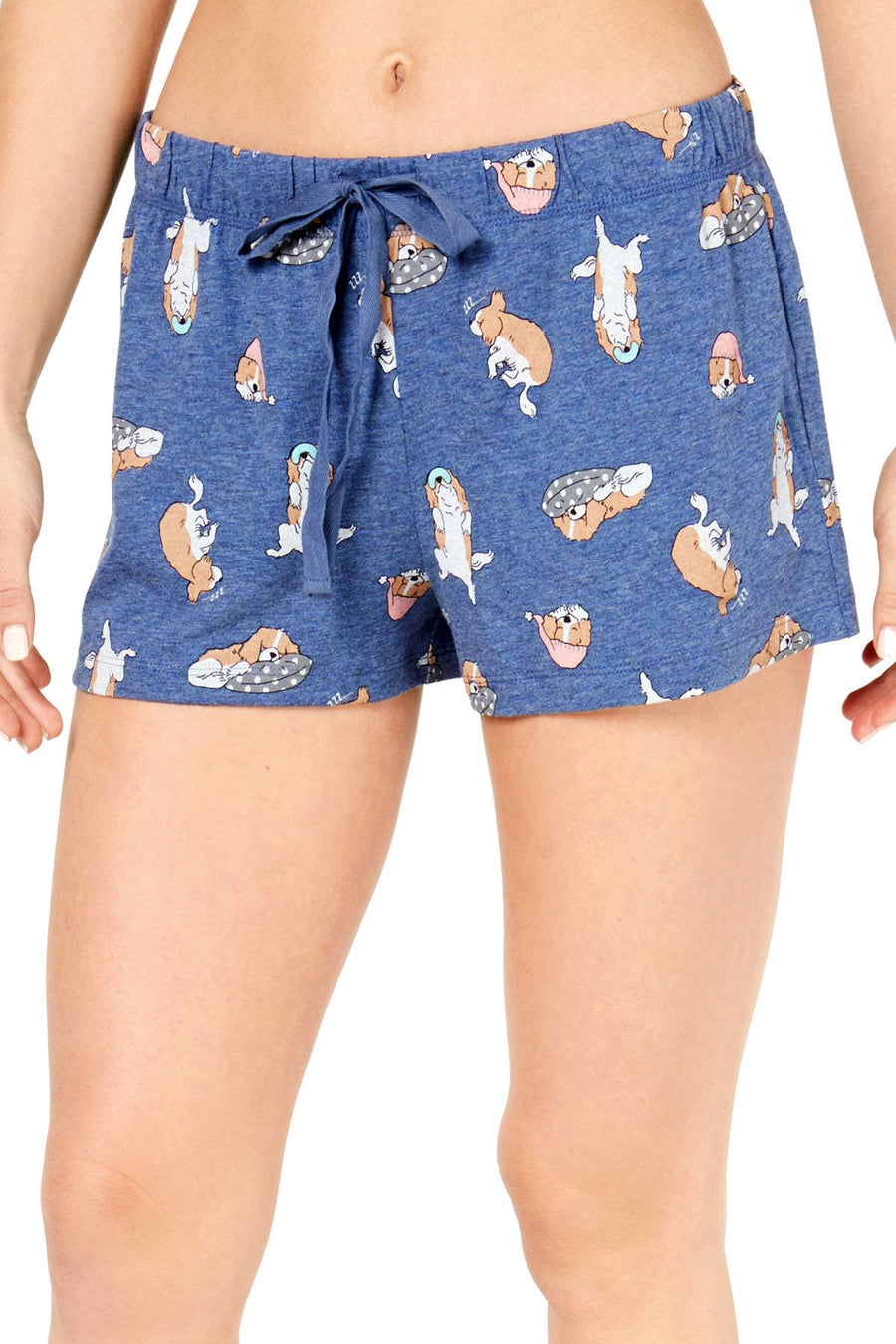 Jenni Printed Pajama Short in Sleepy Bailey Blue
