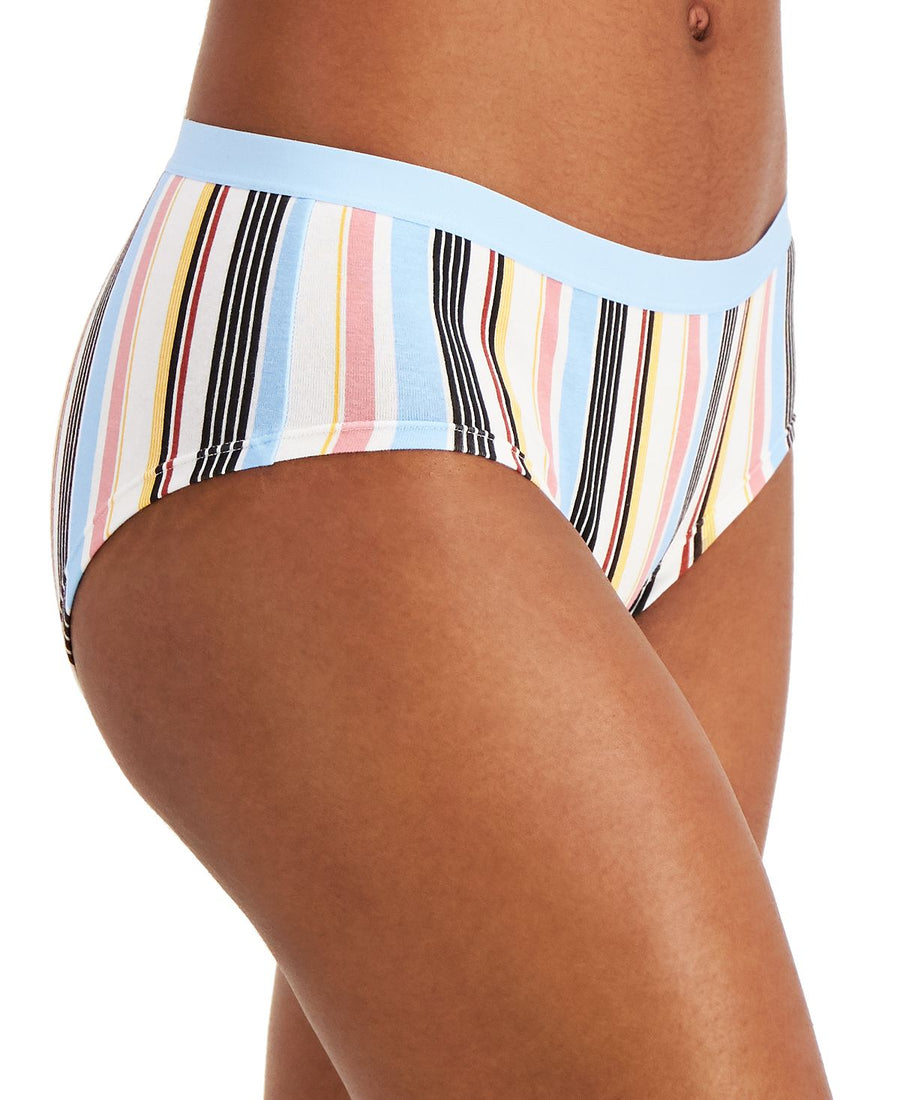 Jenni Wo Multi-stripe Hipster Underwear Multi Stripe