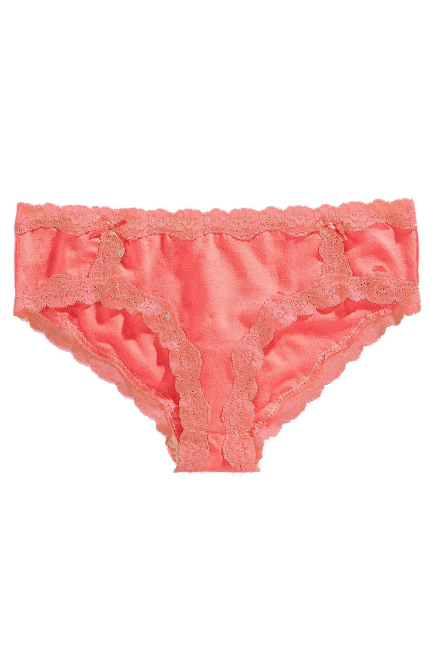 Jenni by Jennifer Moore Cala-Coral Cotton Lace-Trim Hipster