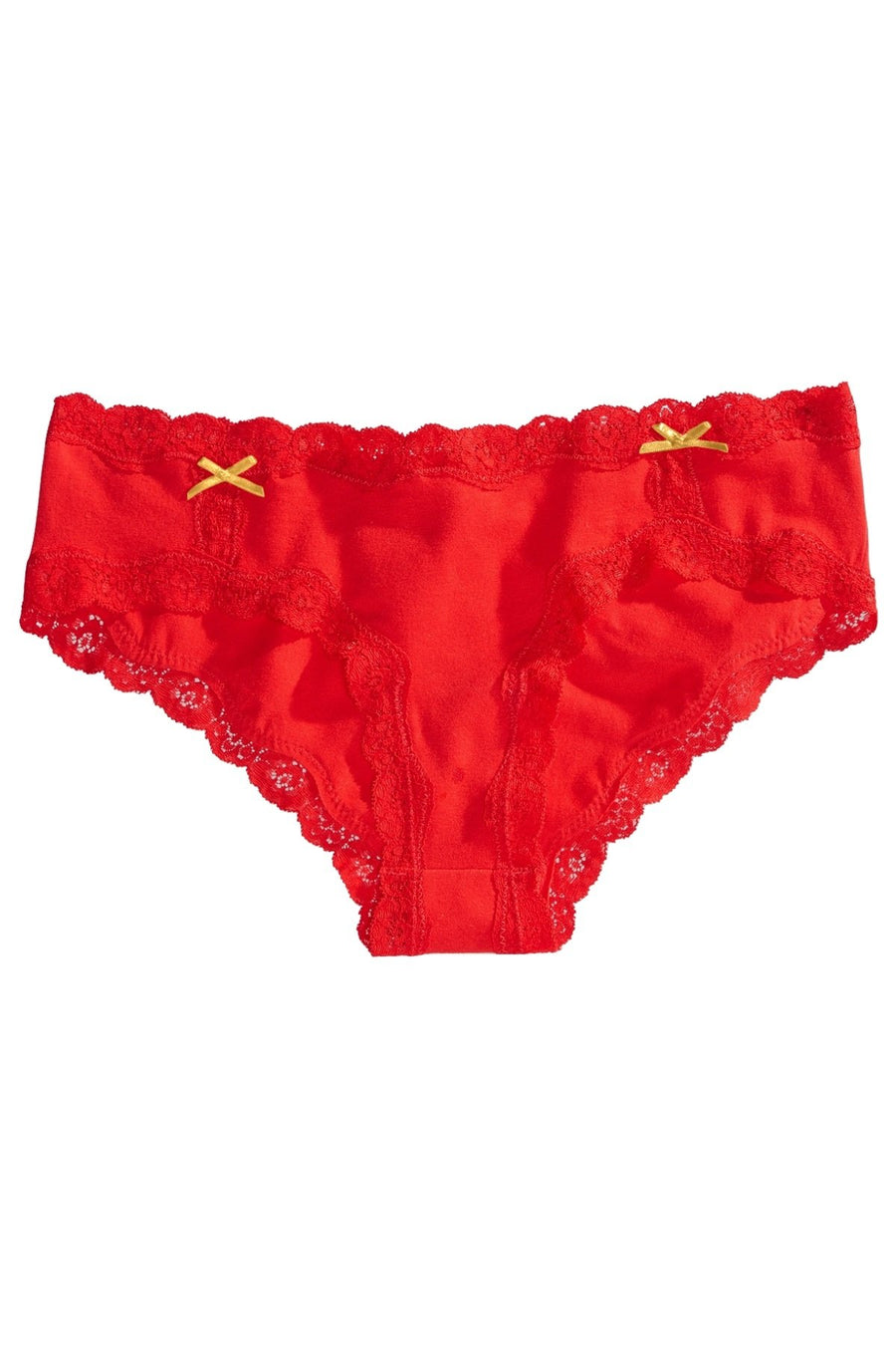Jenni by Jennifer Moore Chili-Red Lace-Trim Hipster