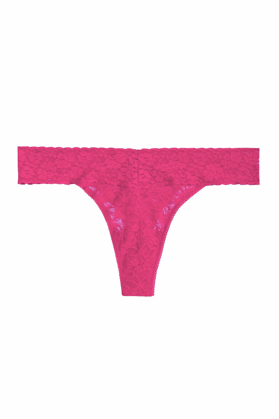 Jenni by Jennifer Moore Fuchsia Lace Thong