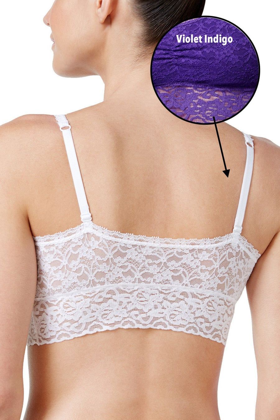 Jenni by Jennifer Moore Violet Indigo Classic-Black Lace Bralette