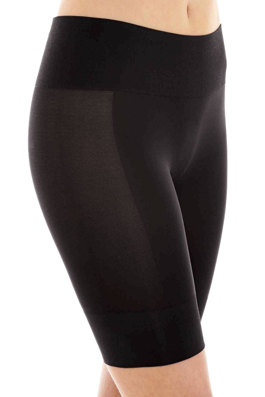 Jockey Black Mid-Length Skimmies Wicking Slip-Short