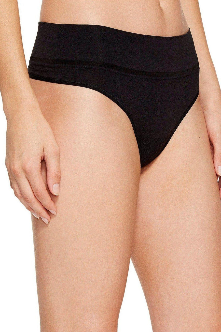 Jockey Black Natural-Beauty™ Smoothing Thong