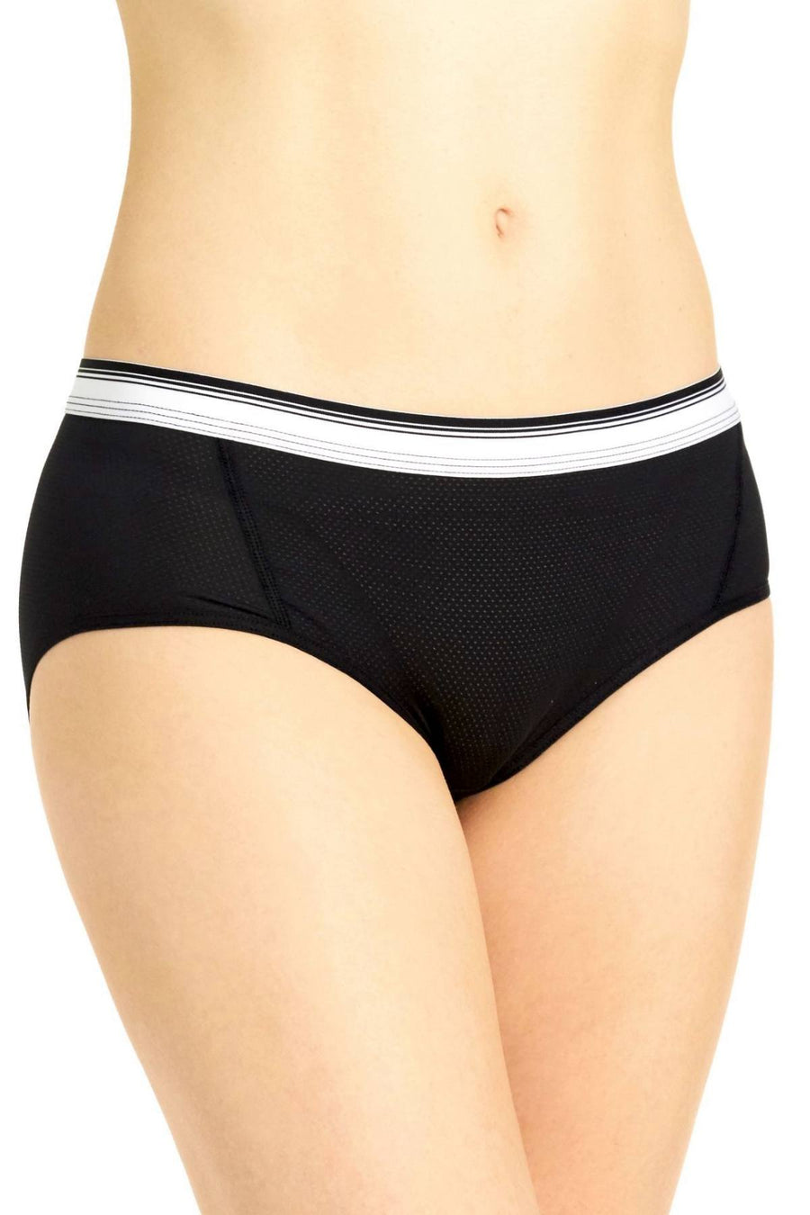 Jockey Black Sporties Mesh Hipster