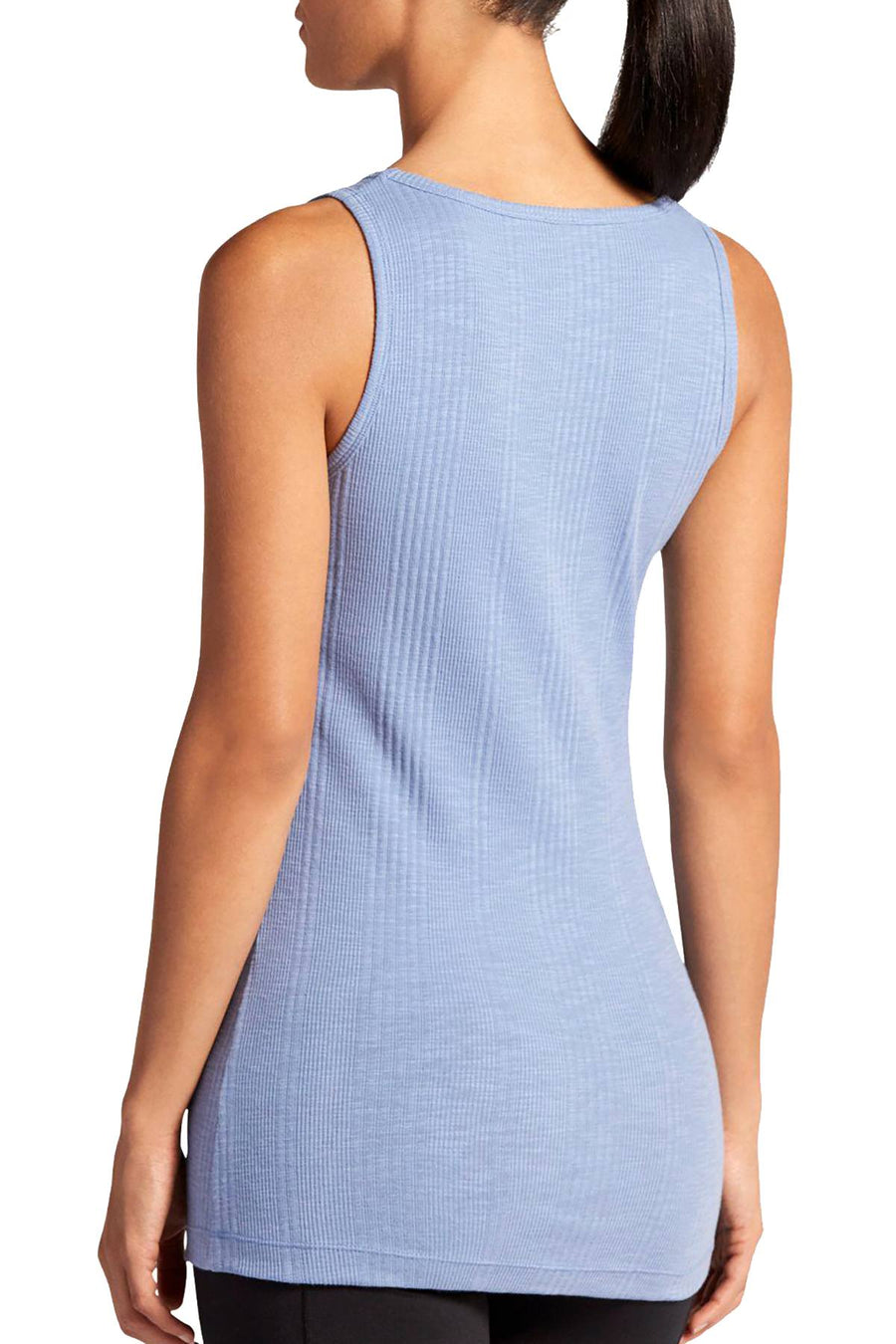 Jockey Colony Blue Elance Stretch Ribbed Tank Top