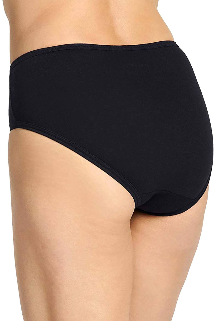 Jockey Elance Hipster 3 Pack in Black/Grey