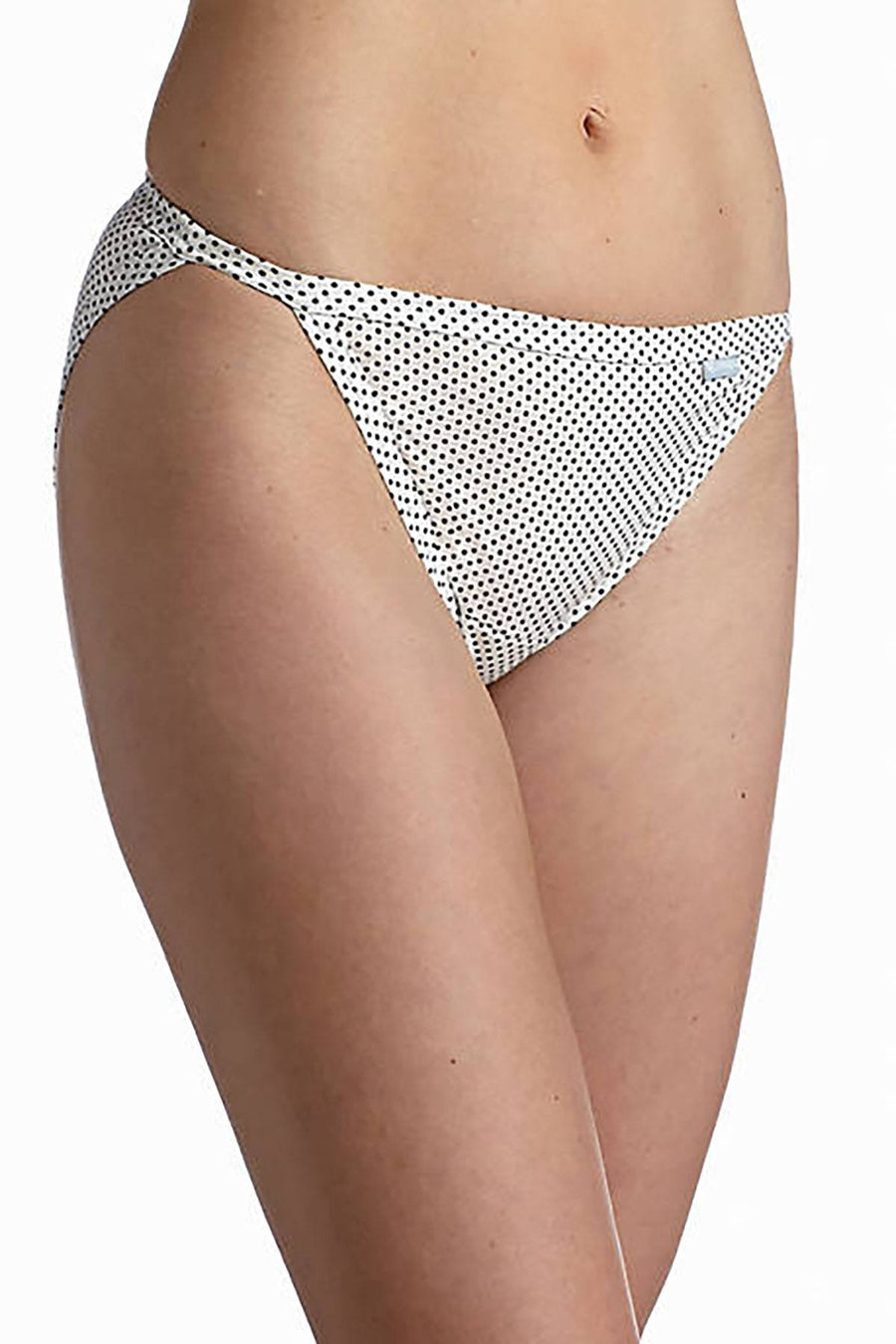 Jockey Elance String Bikini 3 Pack in Deep Blue Dot