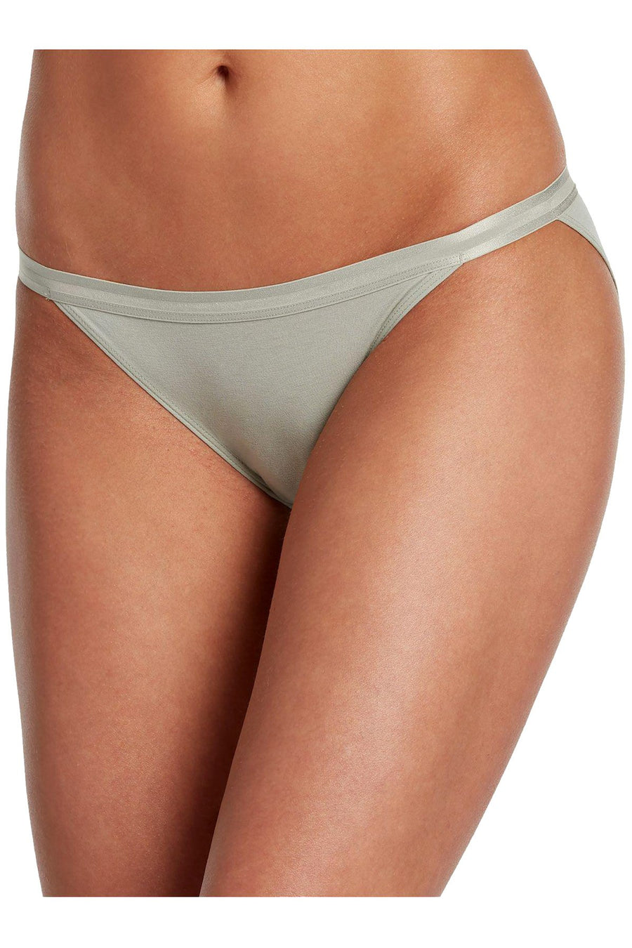 Jockey Light Linen-Green Cotton Allure String Bikini Brief