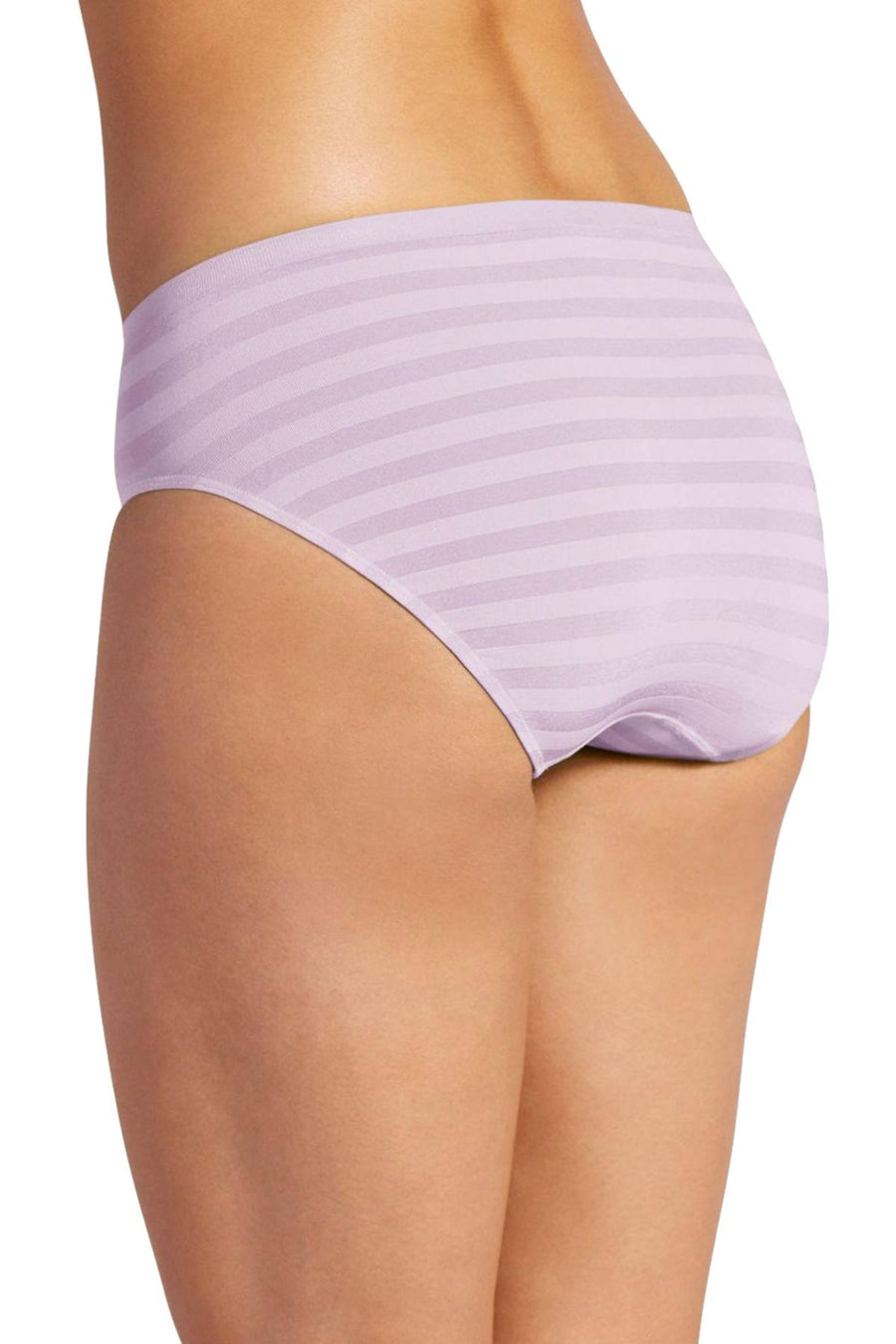 Jockey Old-Soft-Lilac Comfies Matte/Shine Hi-Cut Brief