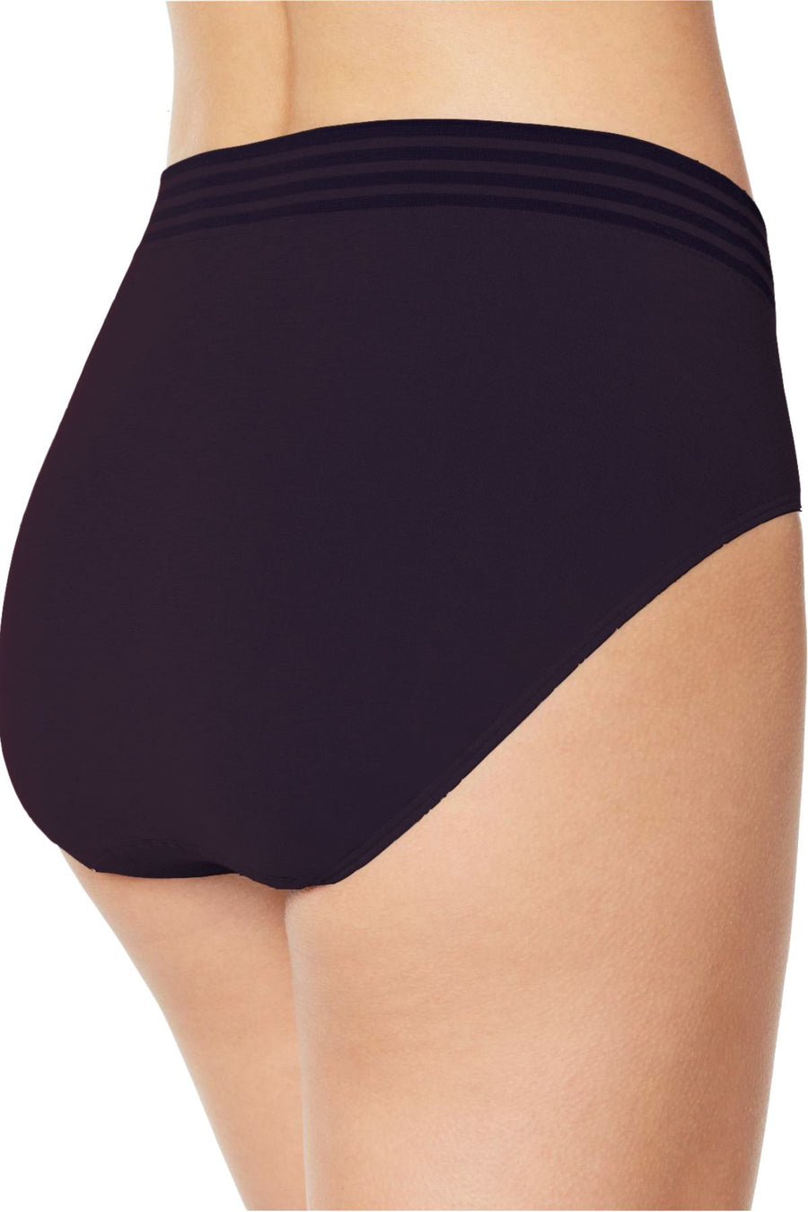 Jockey Plum-Pudding Cotton Seamless High-Cut Brief
