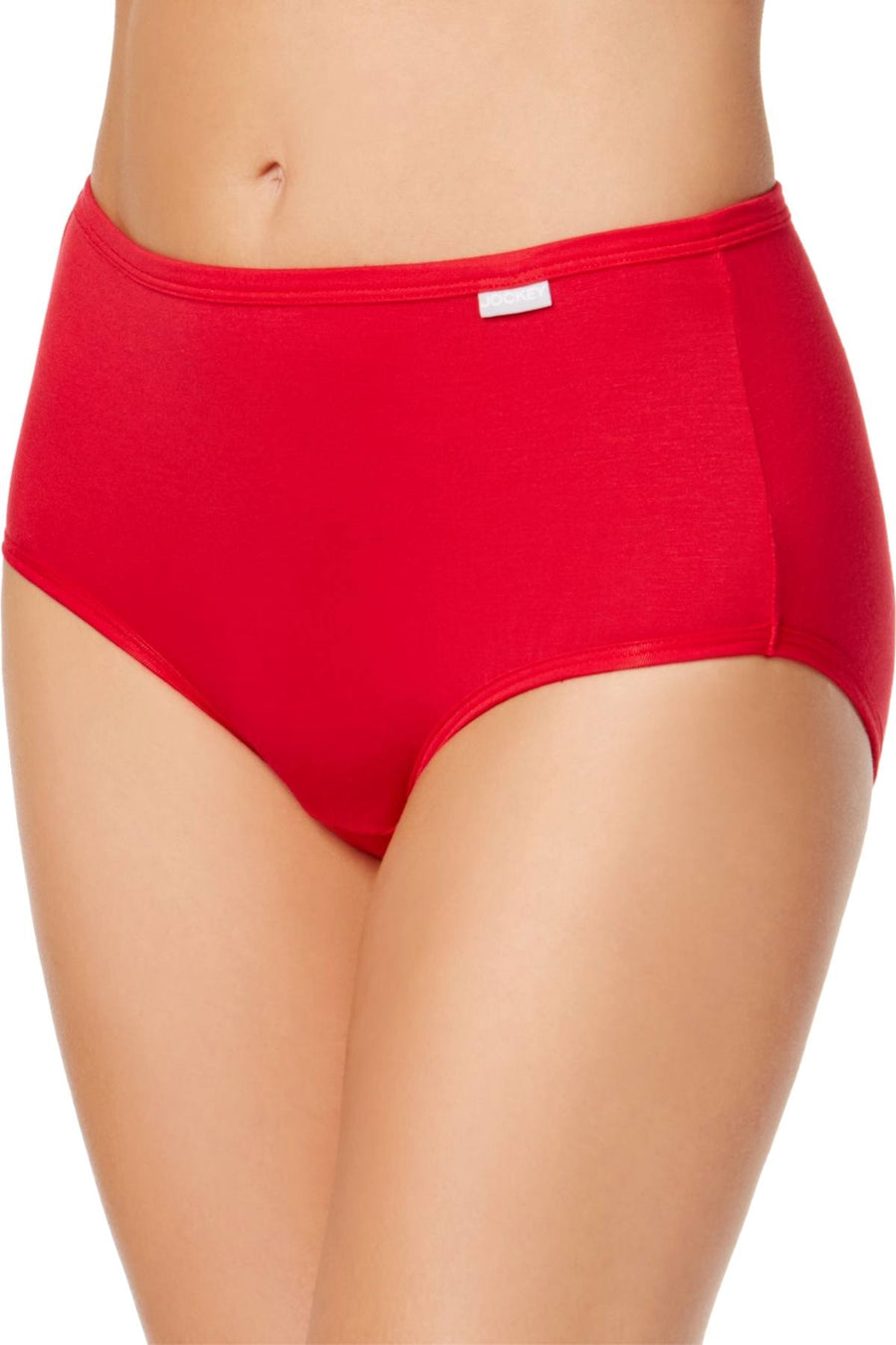 Jockey Richly-Red Elance Super-Soft Brief