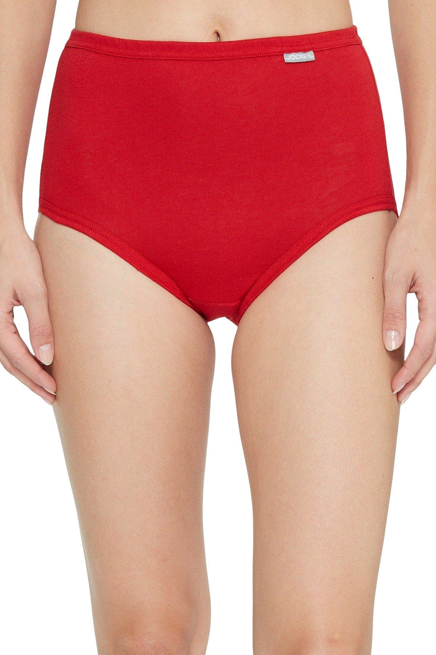 Jockey Richly-Red Elance Super-Soft Brief
