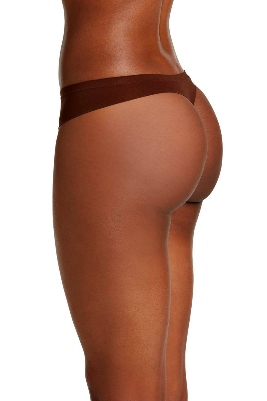 Jockey Seamfree Air Thong in Espresso