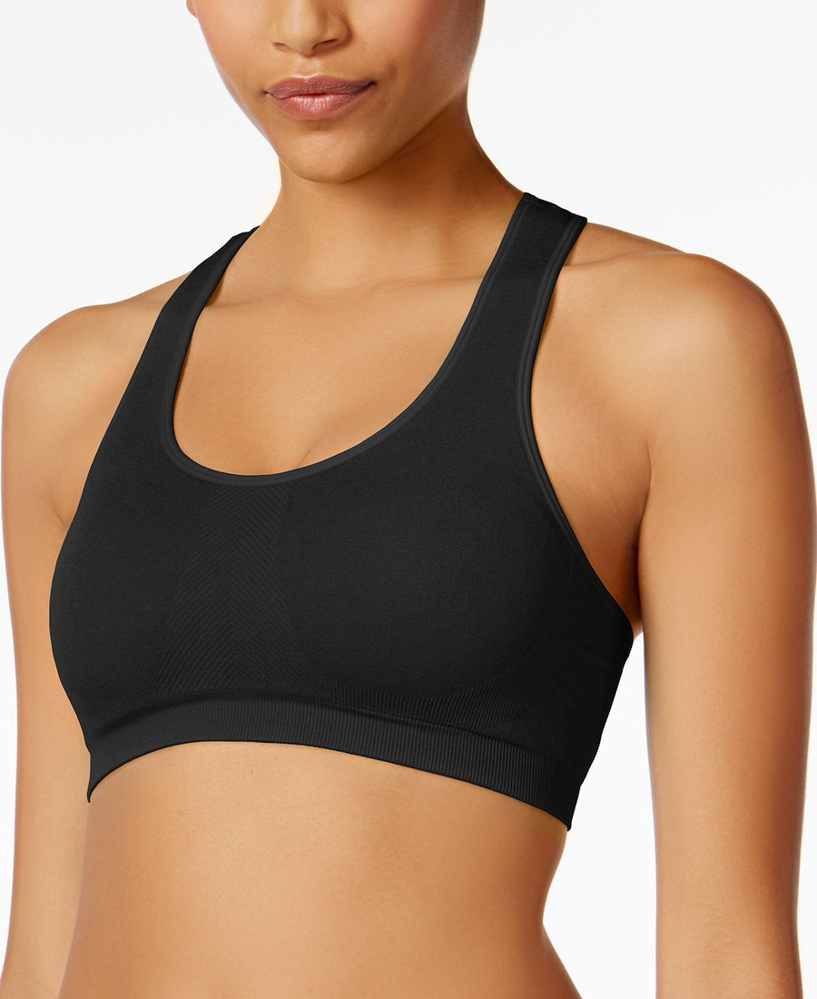 Jockey Sport Removable Cup Seamless Bra 6997 Charcoal