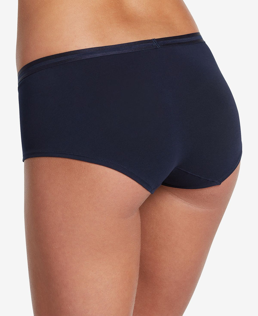 Jockey Supima Cotton Allure Boyshort Underwear 1625 Imperial Navy