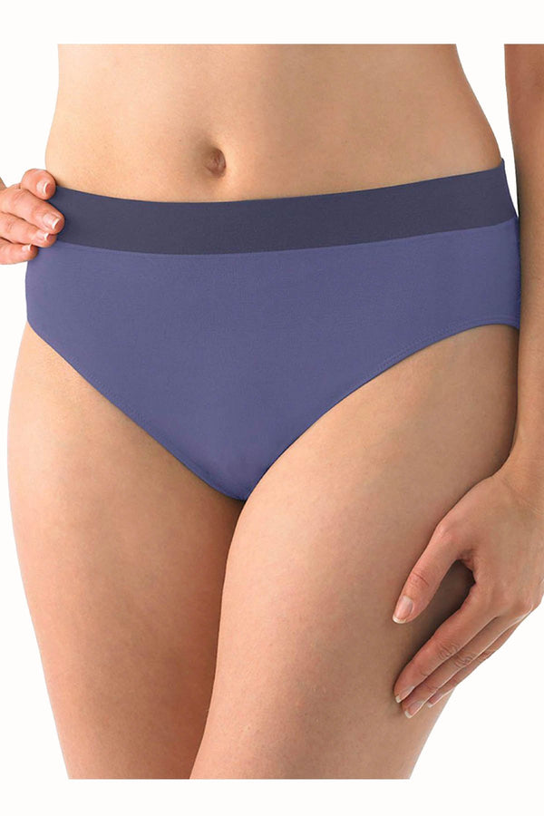 Jockey Violet-Spring Microfiber Seamless Modern High-Cut Hipster