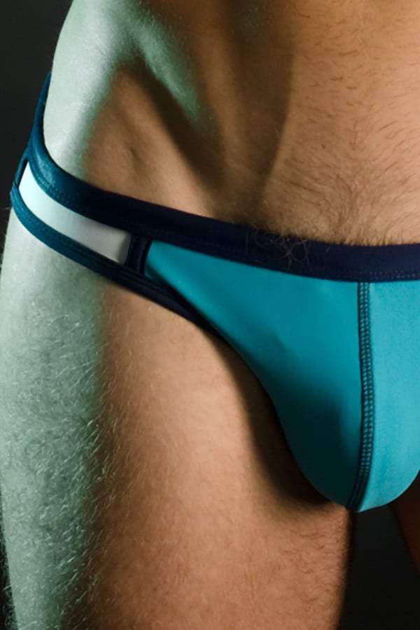 Jocko Turquoise Carlos Swim Brief