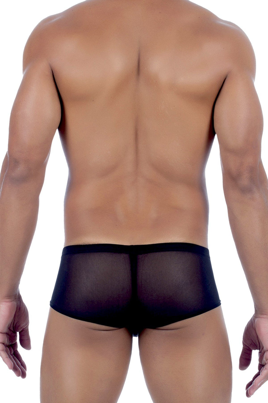 Joe Snyder Black Mesh MaxiBulge C-Ring Cheek Trunk