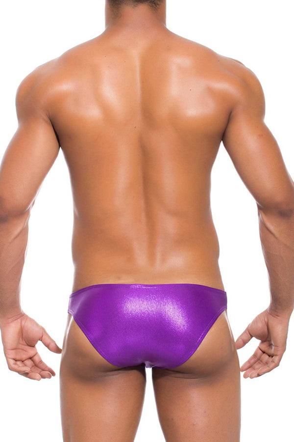 Joe Snyder Purple-Dazzling Classic Bikini