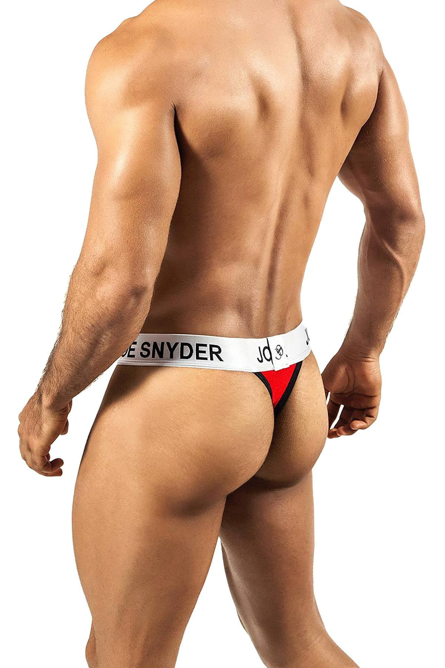 Joe Snyder Red Activewear V-Thong