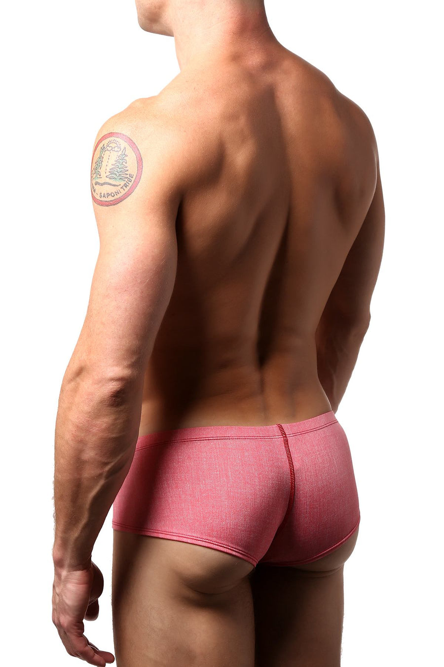Joe Snyder Red Denim Cheek Boxer