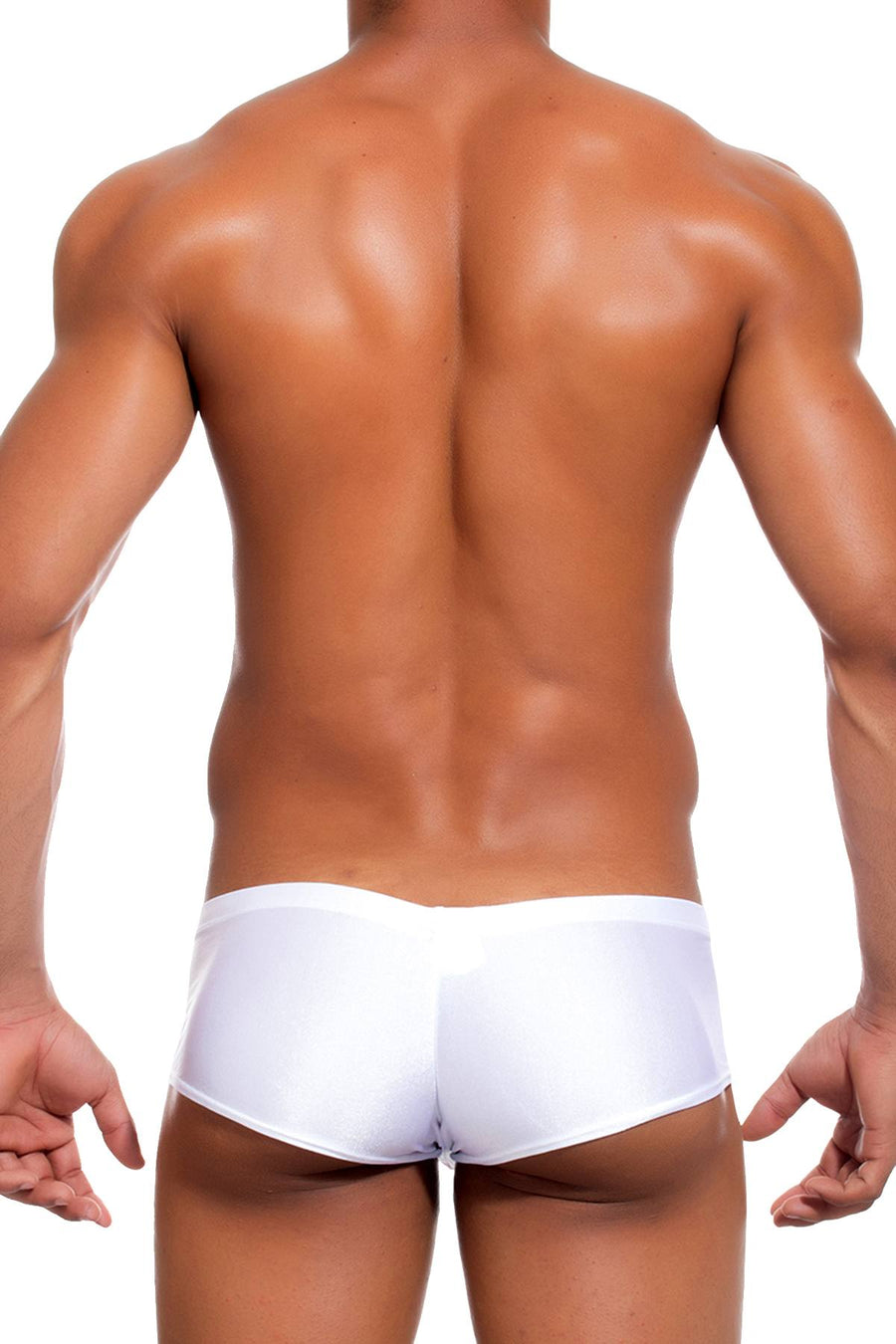Joe Snyder White MaxiBulge C-Ring Cheek Trunk
