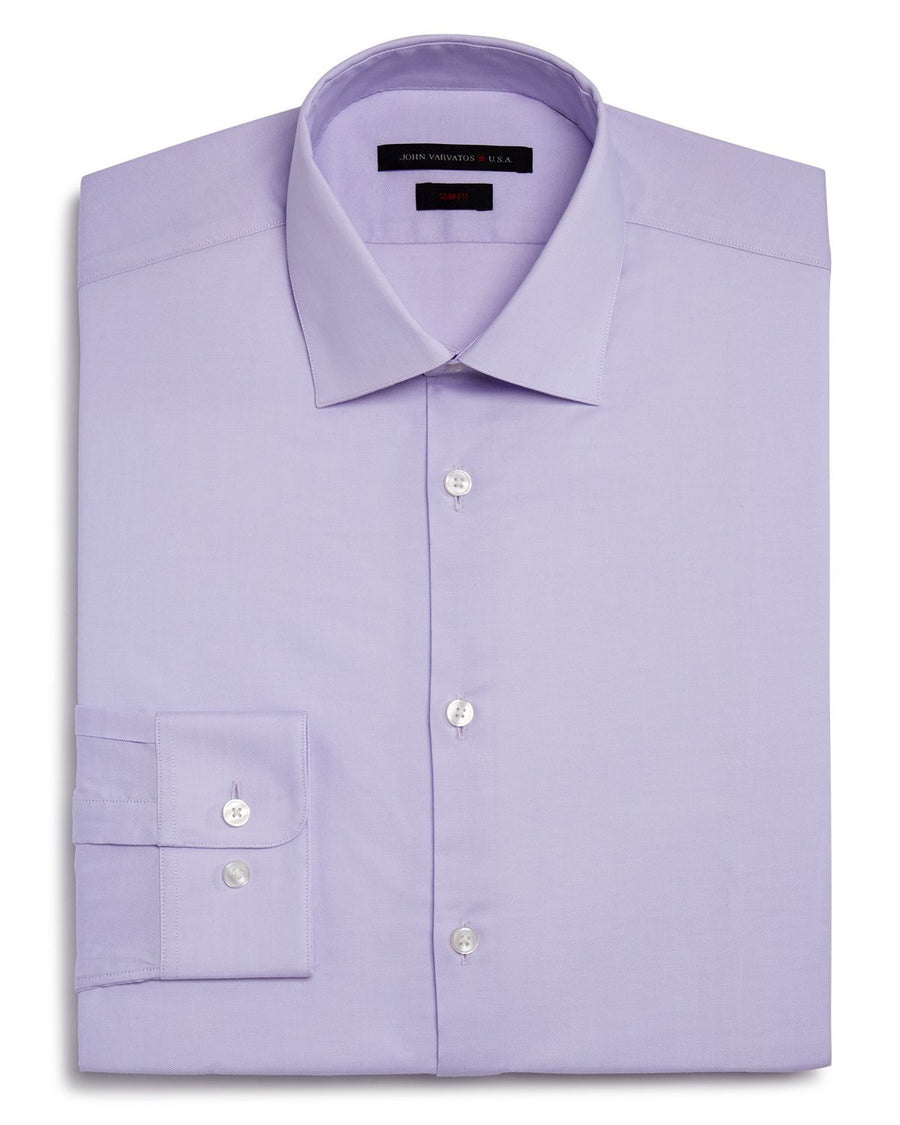 John Varvatos Star Usa Basic Slim Fit Dress Shirt Lavender