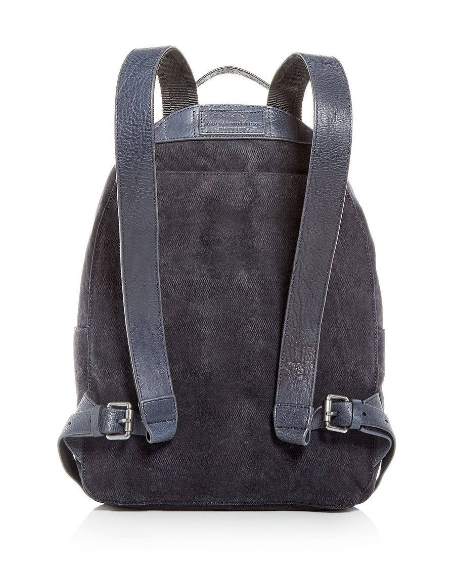 John Varvatos Star Usa Cooper Canvas Backpack Navy