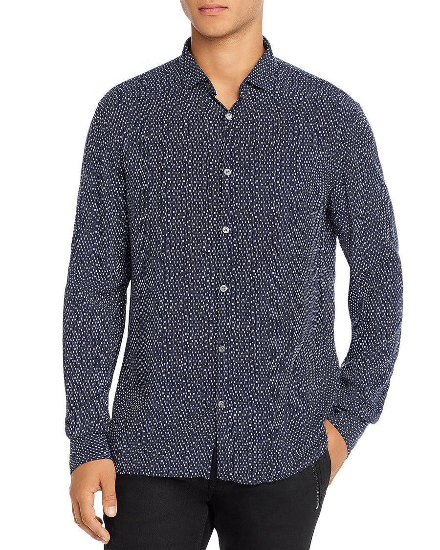 John Varvatos Star Usa Ross Slim Fit Shirt Marine