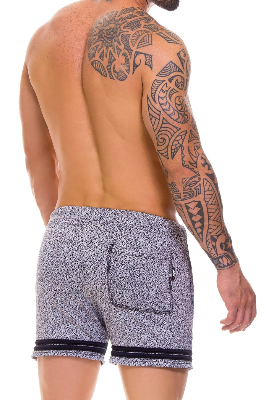 Jor Black Milano Athletic Short