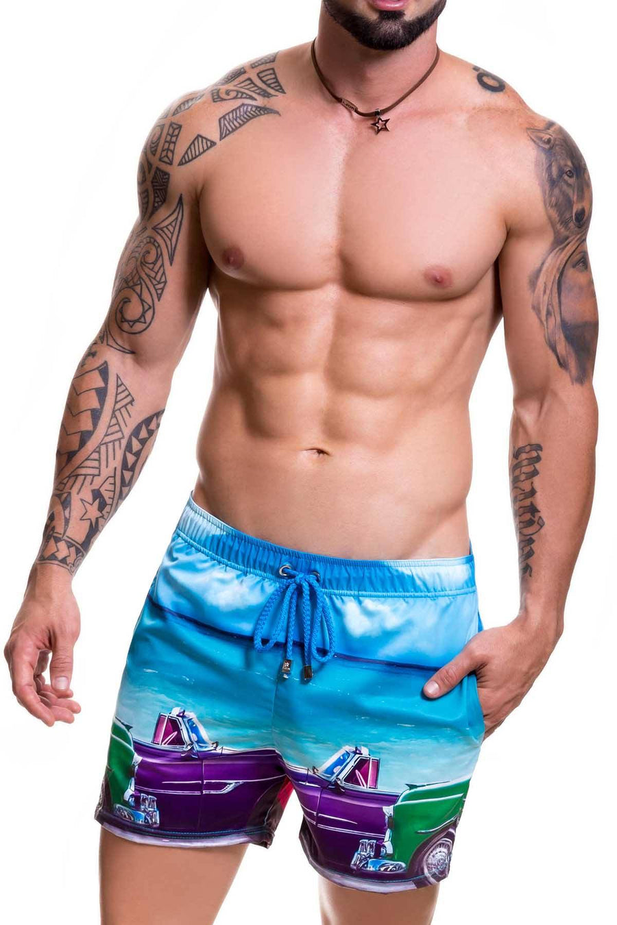 Jor Blue Cuba Swim Short